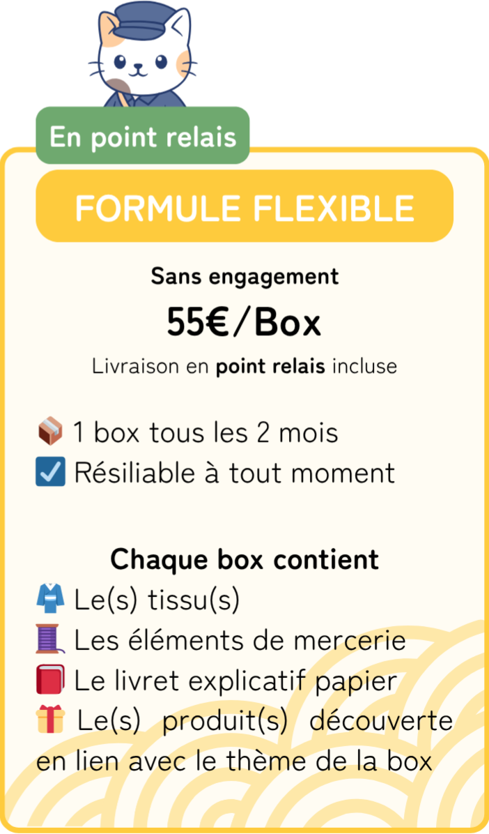 Abonnement flexible - Point relais