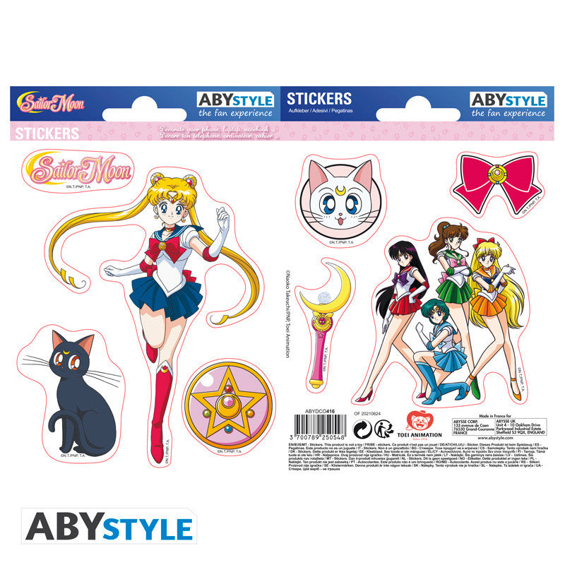 đ Sailor Moon - Stickers - 16x11cm / 2 planches