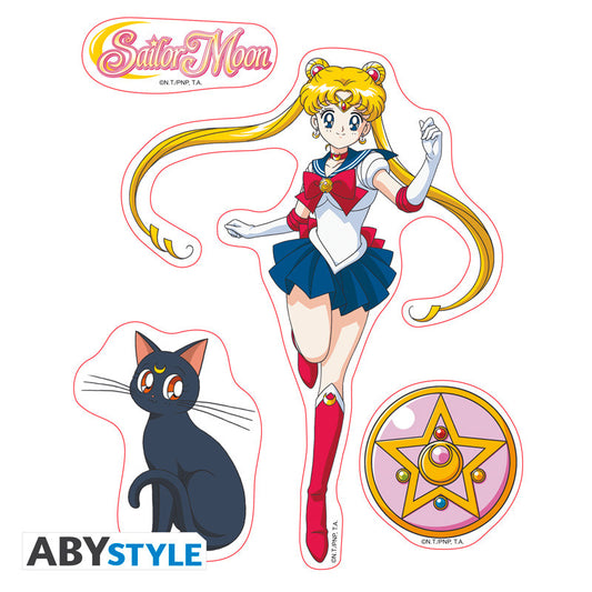 📔 Sailor Moon - Stickers - 16x11cm / 2 planches