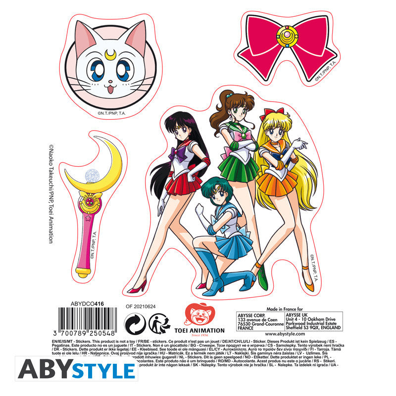 đ Sailor Moon - Stickers - 16x11cm / 2 planches