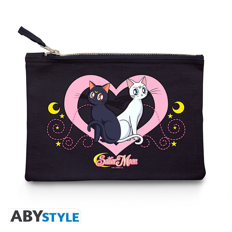 💄Sailor Moon - Trousse à maquillage - "Luna & Artemis"