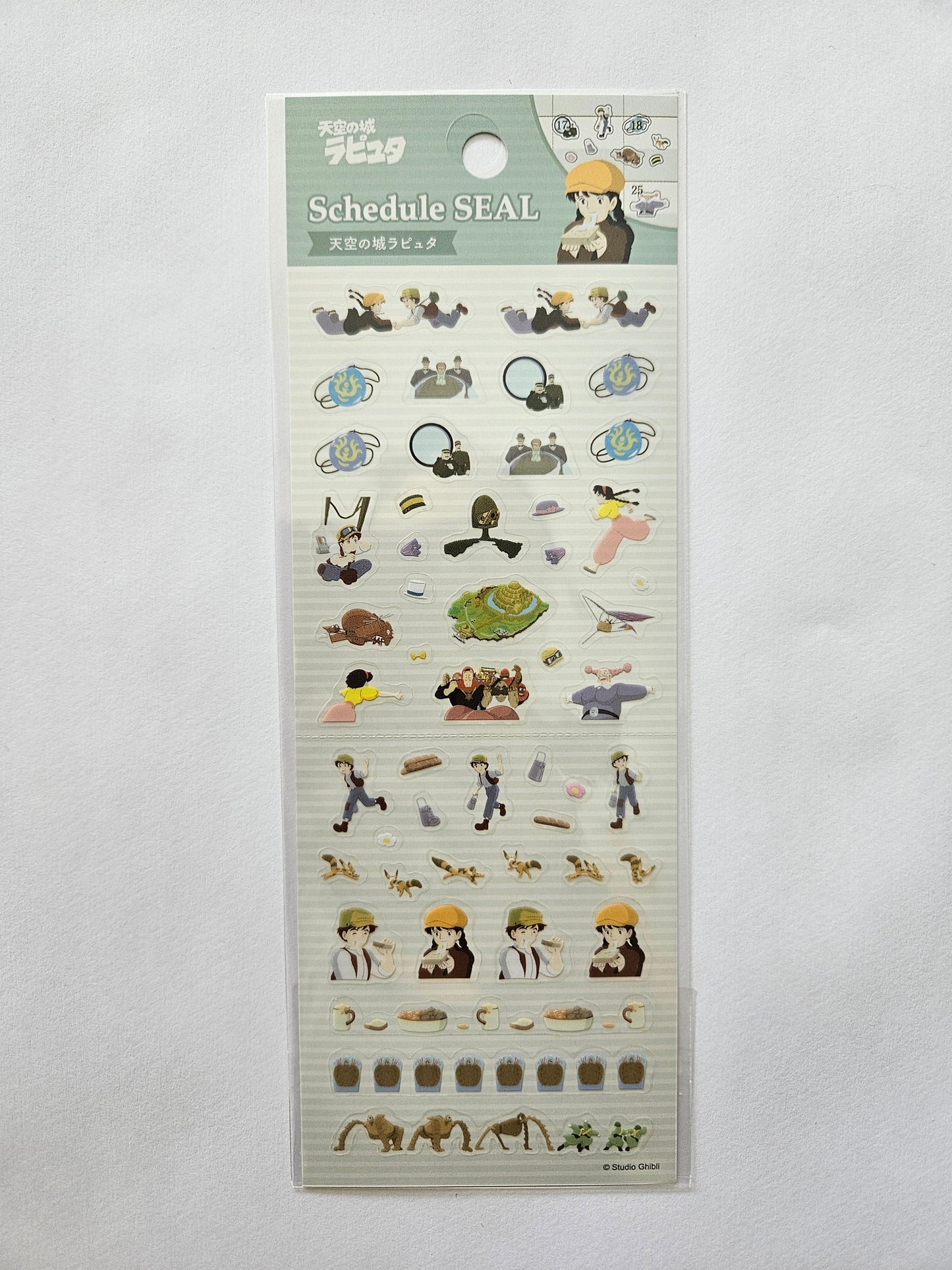 ✨ Mini Stickers Agenda 2024 – Le Château dans le Ciel