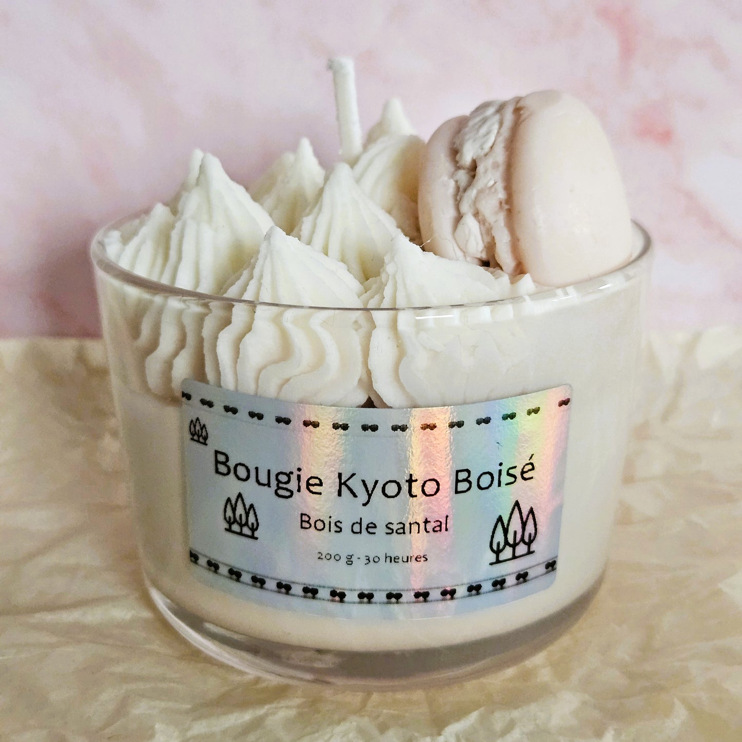 Bougie Kyoto Boisé - Senteur Bois de Santal - 02