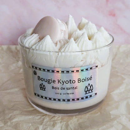 Bougie Kyoto Boisé - Senteur Bois de Santal - 03