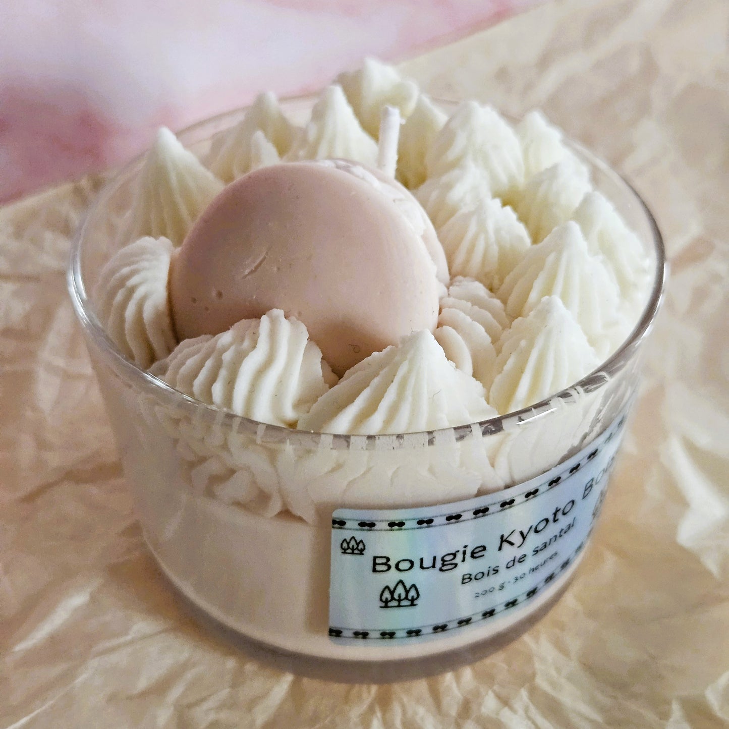 Bougie Kyoto Boisé - Senteur Bois de Santal - 03