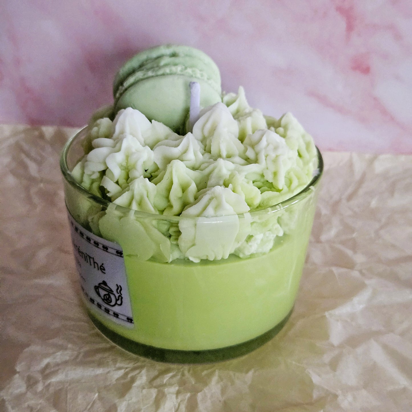 Bougie Séréni'Thé - Senteur Thé Vert - 01