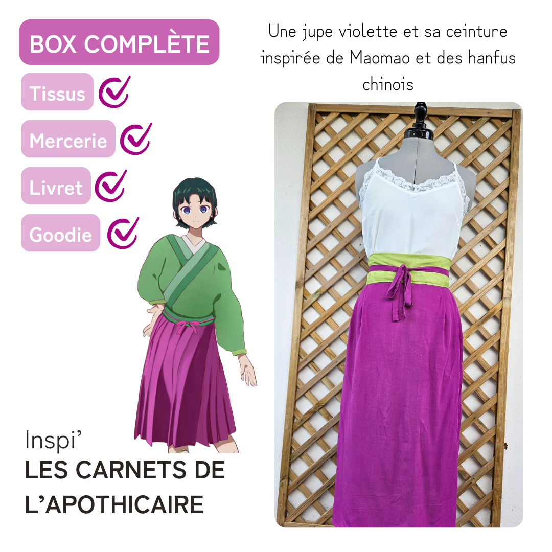 La Box Couture inspi' Les Carnets de l'Apothicaire