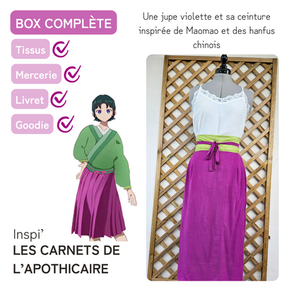 La Box Couture inspi' Les Carnets de l'Apothicaire