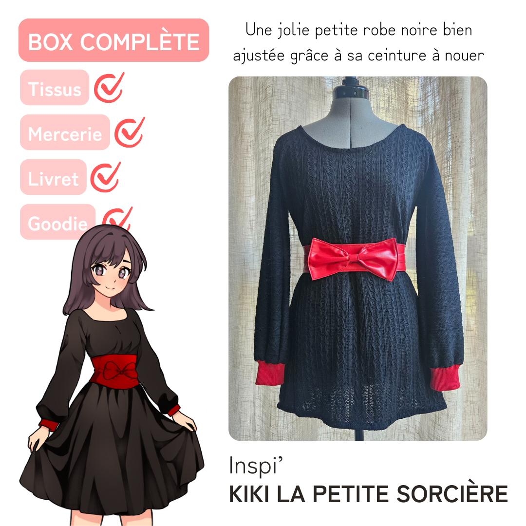 La Box Couture inspi' Kiki La Petite Sorcière