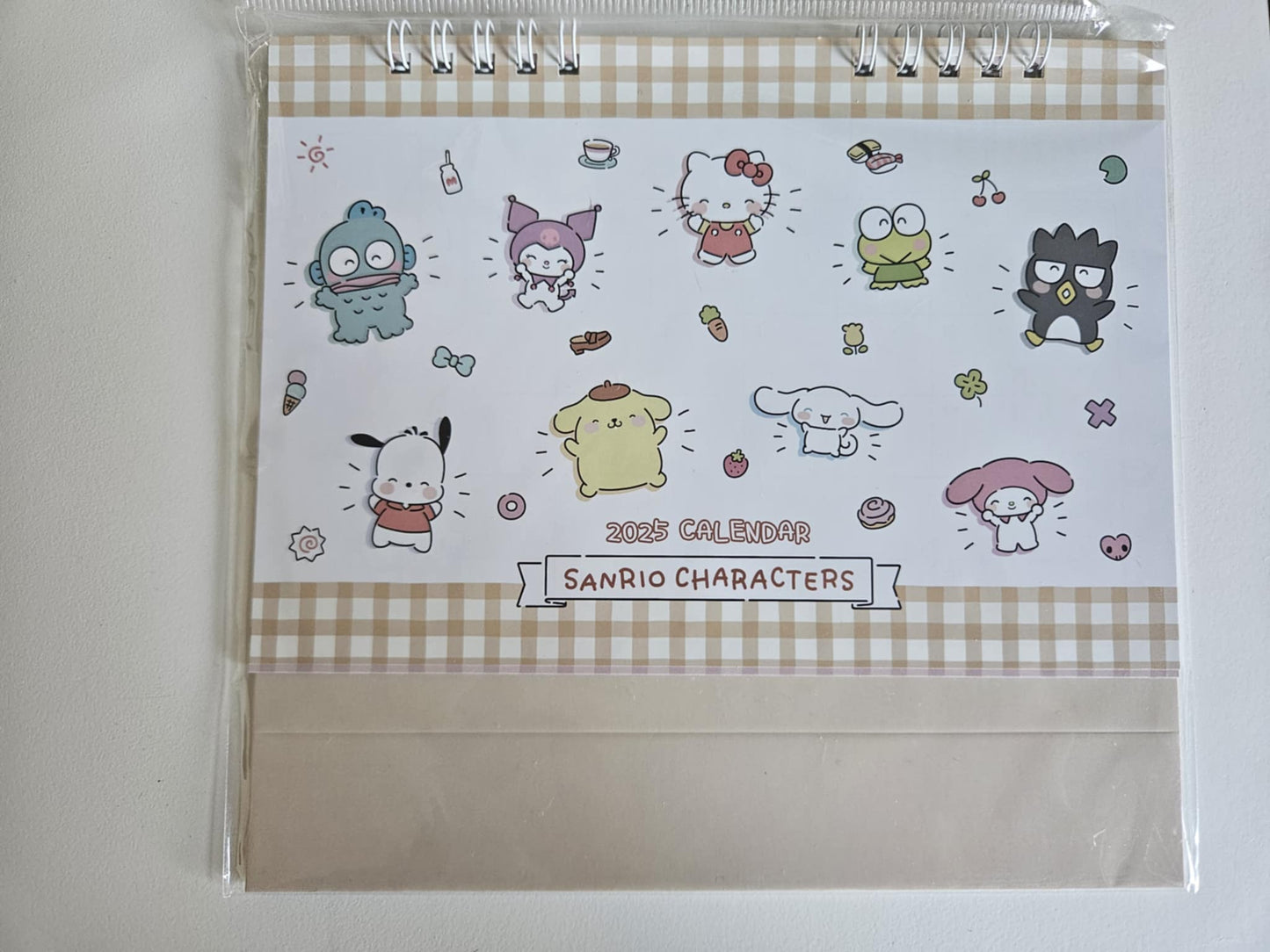 🗓️ Calendrier de Bureau Sanrio Characters 2025