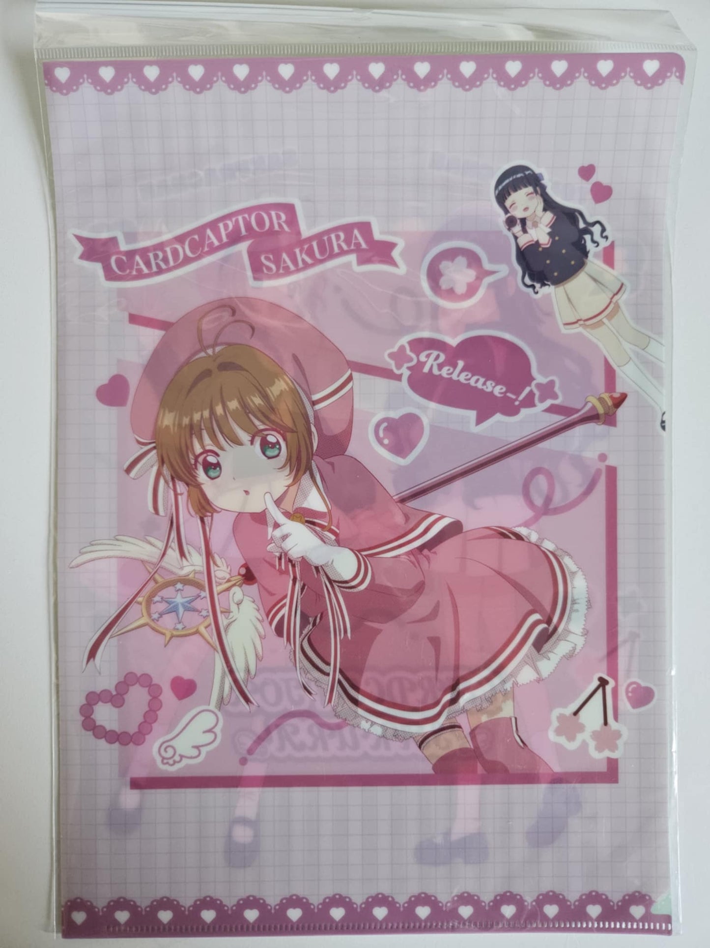 📁 Clear File A4 – Cardcaptor Sakura 25 ans (Sakura & Tomoyo)