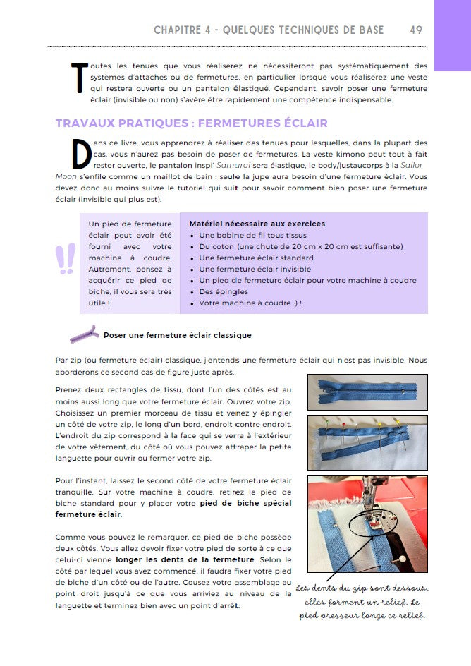 [E-book] Le Petit Guide du Cosplayeur Débutant - Volume 2 - Spécial Couture