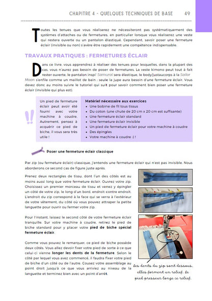[E-book] Le Petit Guide du Cosplayeur Débutant - Volume 2 - Spécial Couture