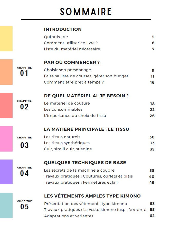 [E-book] Le Petit Guide du Cosplayeur Débutant - Volume 2 - Spécial Couture