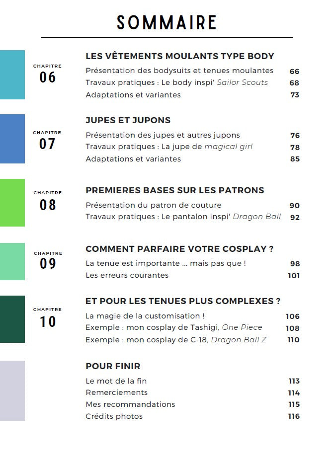 [E-book] Le Petit Guide du Cosplayeur Débutant - Volume 2 - Spécial Couture