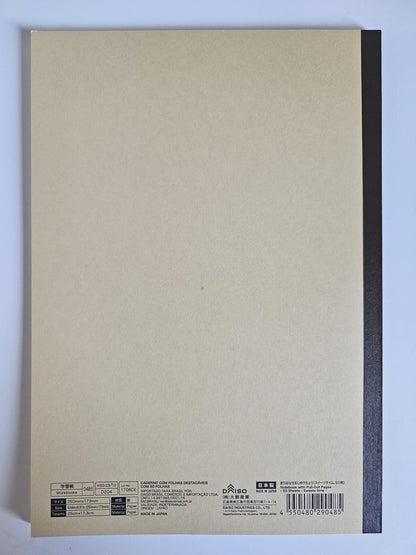 🗒️ Notebook "Sweets Time" rose 50 Feuilles – Daiso Japon