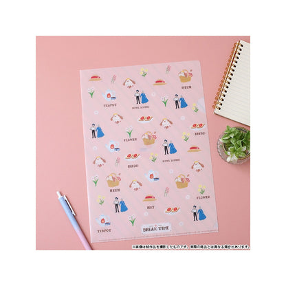 🌸 Clear file A4 Break Time Fleurs – Le Château Ambulant