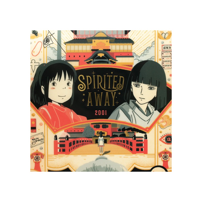 🌊 Clear file A4 Art Déco – Le Voyage de Chihiro