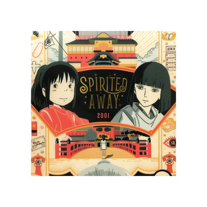 🌊 Clear file A4 Art Déco – Le Voyage de Chihiro