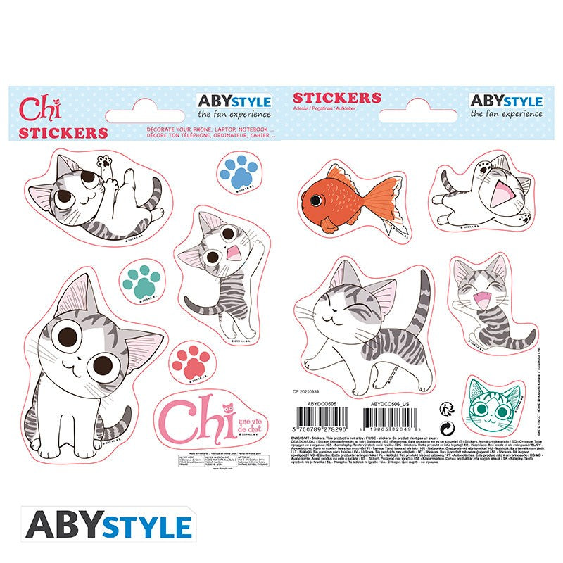 🐈 Chi - Stickers - 16x11cm / 2 planches