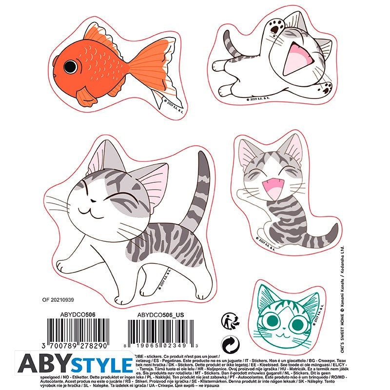 🐈 Chi - Stickers - 16x11cm / 2 planches