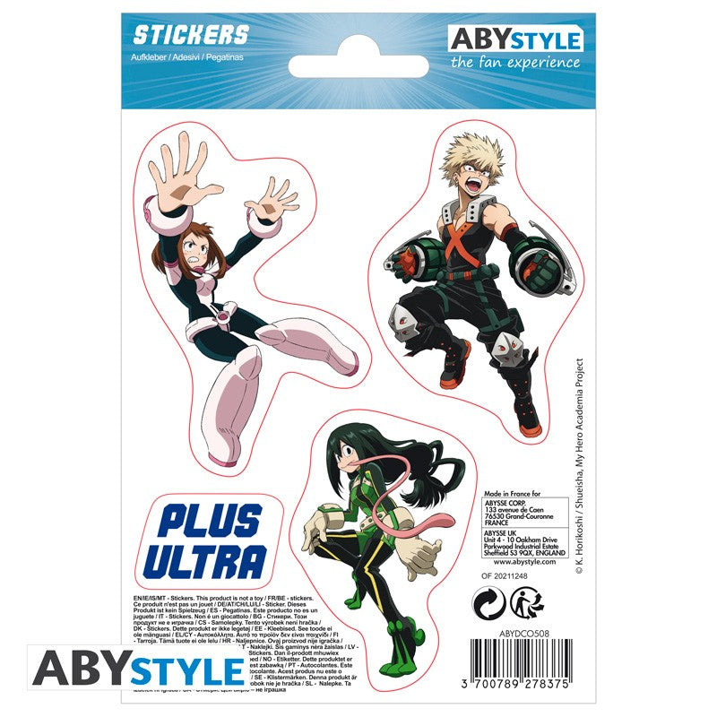 🦸‍♀️ My Hero Academia - Stickers - 16x11cm / 2 planches - UA High School