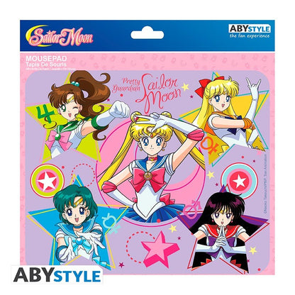 🌙 Sailor Moon - Tapis de souris souple - Sailor guerrières